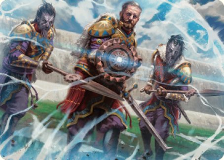 Argivian Phalanx Art Card [Dominaria United Art Series] | Gear Gaming Bentonville