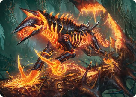 Kuldotha Cackler Art Card [Phyrexia: All Will Be One Art Series] | Gear Gaming Bentonville