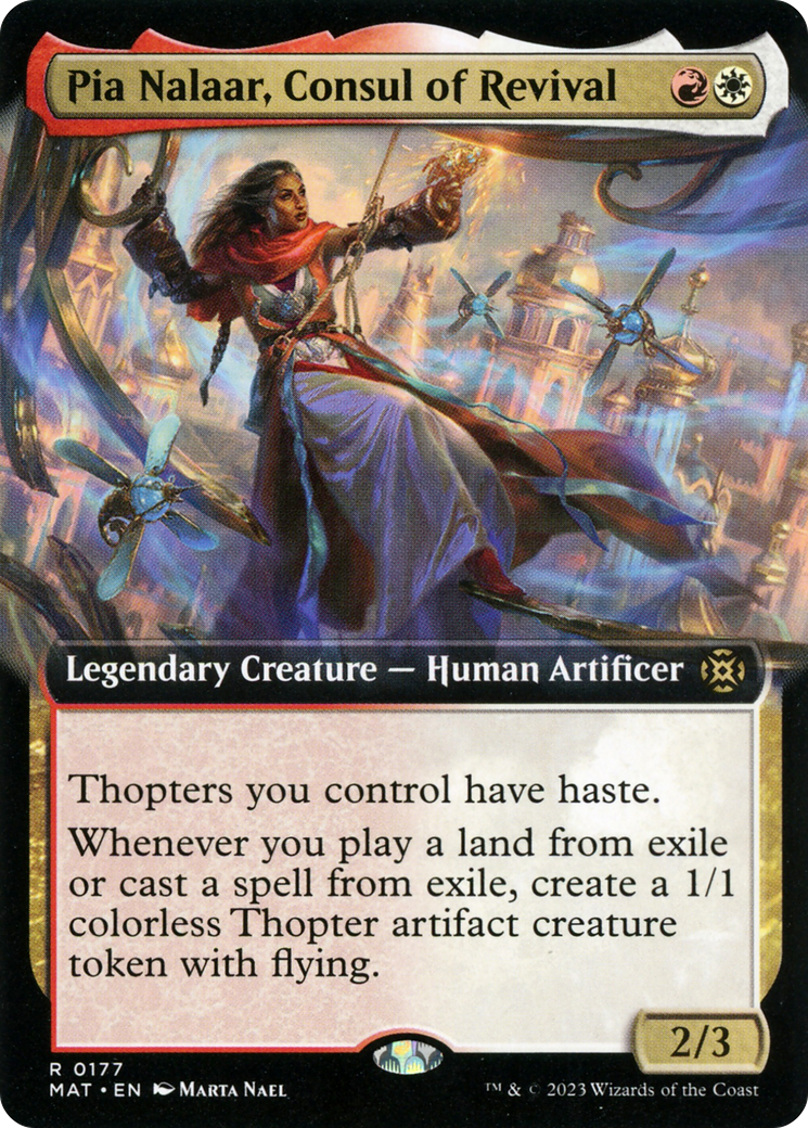 Pia Nalaar, Consul of Revival (Extended Art) [March of the Machine: The Aftermath] | Gear Gaming Bentonville