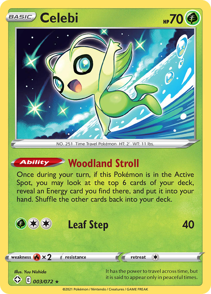 Celebi (003/072) [Sword & Shield: Shining Fates] | Gear Gaming Bentonville