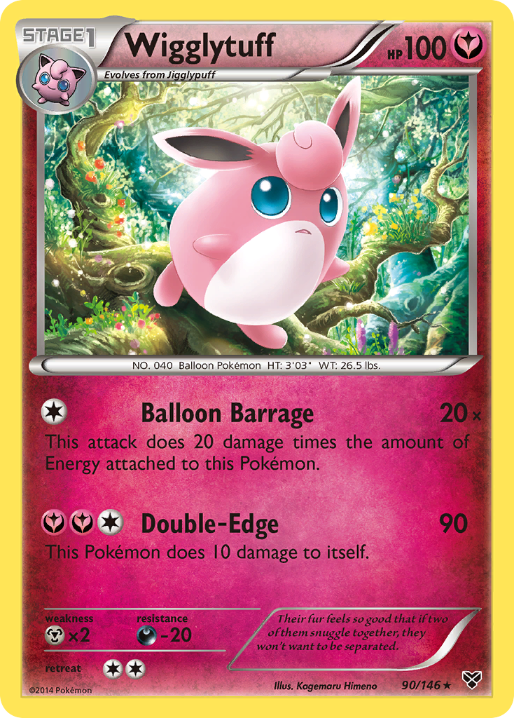 Wigglytuff (90/146) [XY: Base Set] | Gear Gaming Bentonville