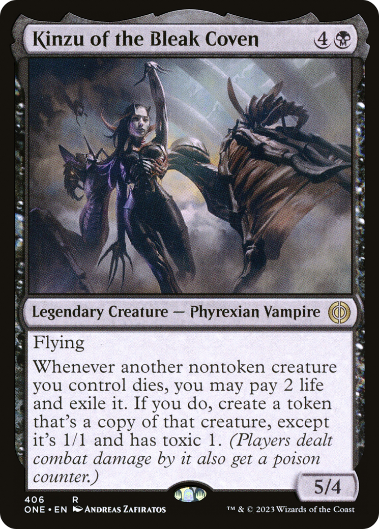 Kinzu of the Bleak Coven [Phyrexia: All Will Be One] | Gear Gaming Bentonville