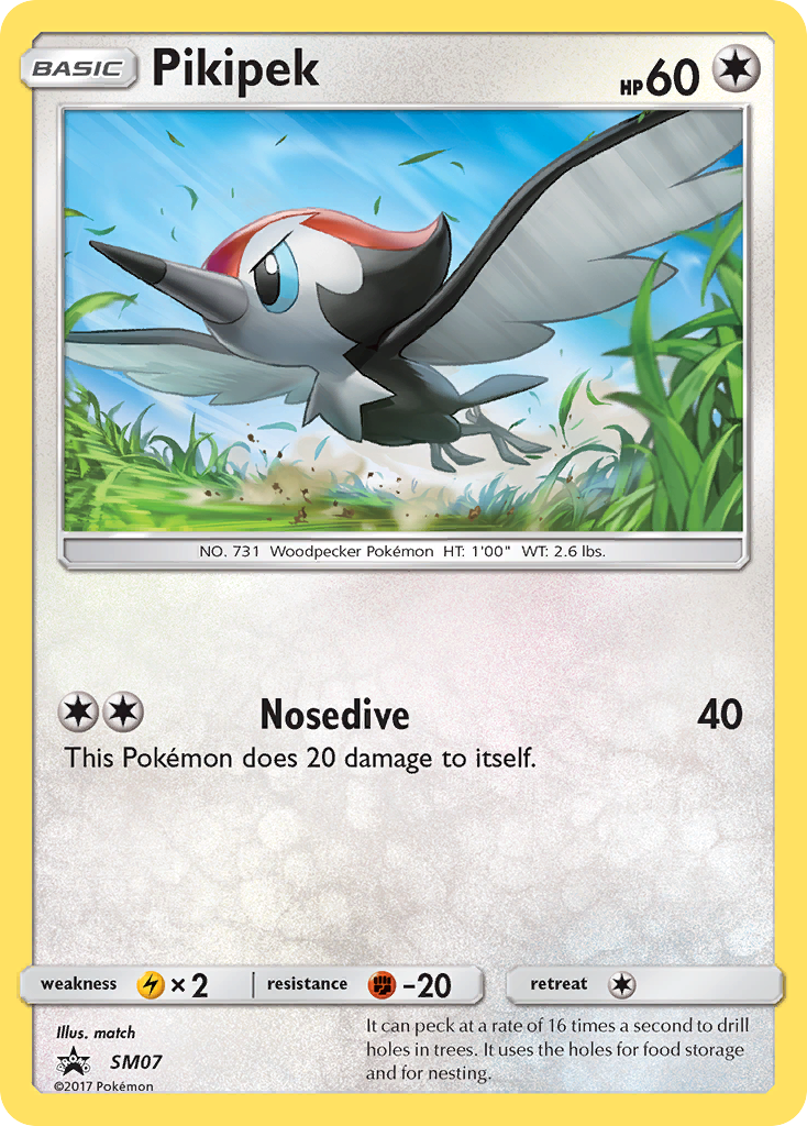 Pikipek (SM07) [Sun & Moon: Black Star Promos] | Gear Gaming Bentonville