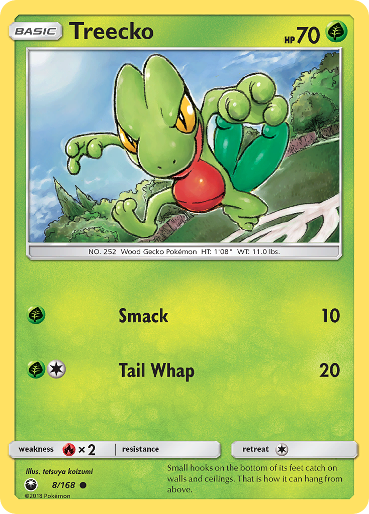 Treecko (8/168) [Sun & Moon: Celestial Storm] | Gear Gaming Bentonville