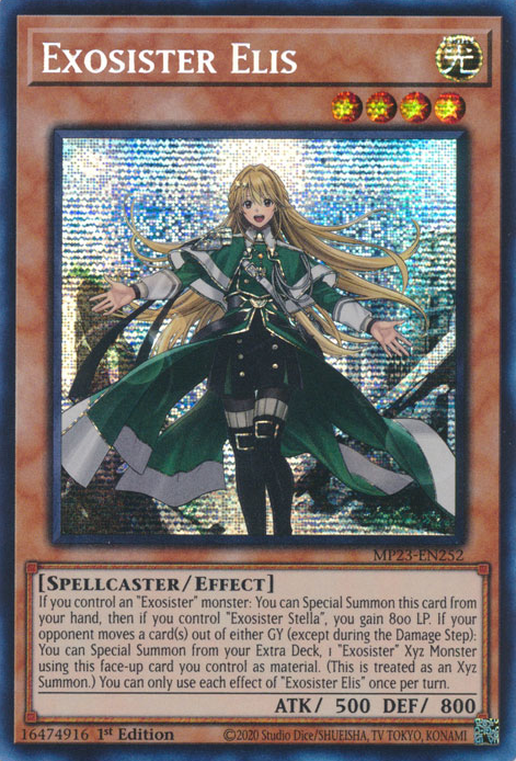 Exosister Elis [MP23-EN252] Prismatic Secret Rare | Gear Gaming Bentonville