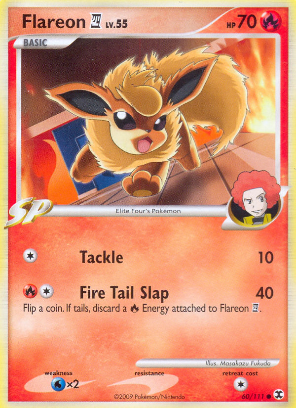 Flareon (60/111) [Platinum: Rising Rivals] | Gear Gaming Bentonville