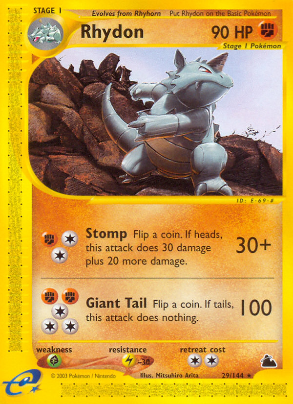 Rhydon (29/144) [Skyridge] | Gear Gaming Bentonville