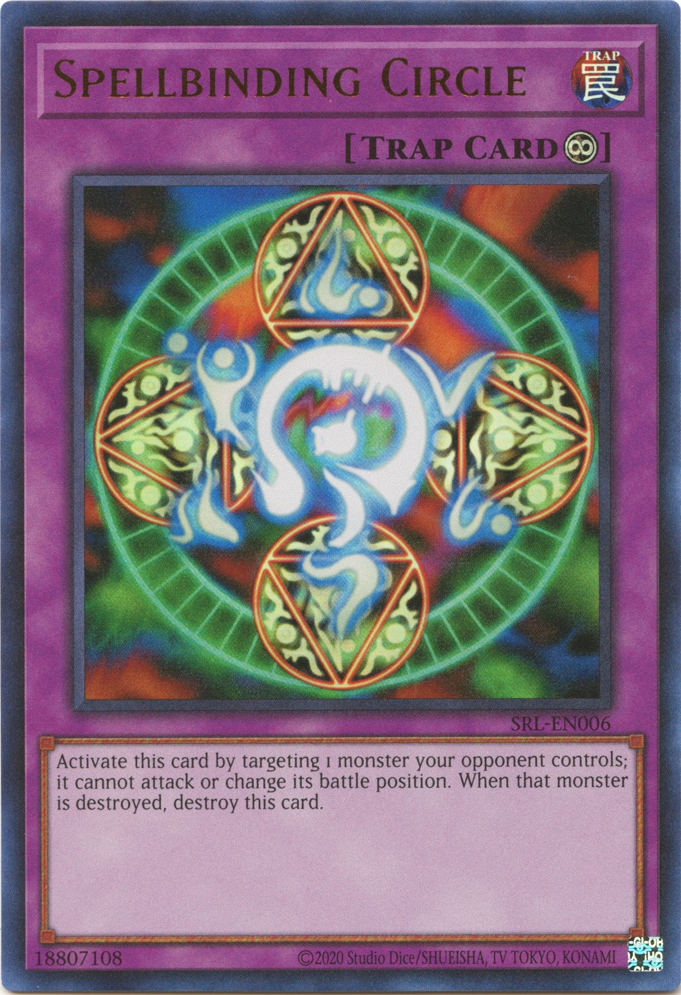 Spellbinding Circle (25th Anniversary) [SRL-EN006] Ultra Rare | Gear Gaming Bentonville