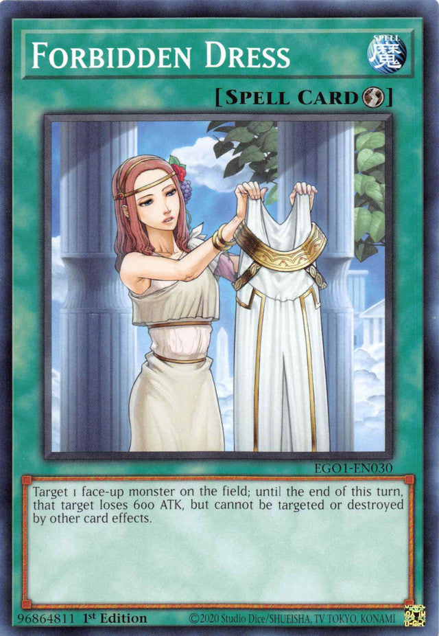 Forbidden Dress [EGO1-EN030] Common | Gear Gaming Bentonville