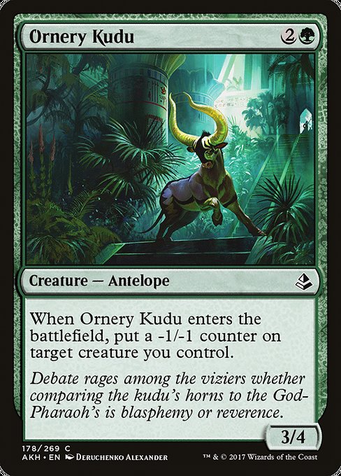 Ornery Kudu [Amonkhet] | Gear Gaming Bentonville