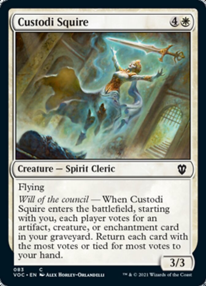 Custodi Squire [Innistrad: Crimson Vow Commander] | Gear Gaming Bentonville