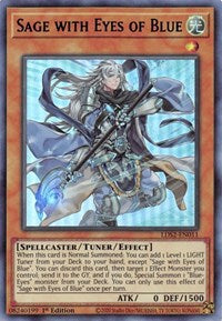 Sage with Eyes of Blue (Blue) [LDS2-EN011] Ultra Rare | Gear Gaming Bentonville