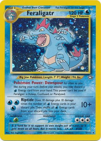 Feraligatr (5/111) [Neo Genesis Unlimited] | Gear Gaming Bentonville