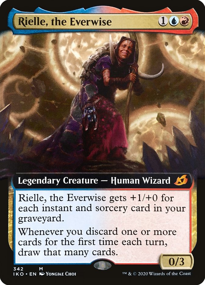 Rielle, the Everwise (Extended Art) [Ikoria: Lair of Behemoths] | Gear Gaming Bentonville