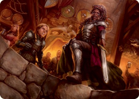 Veteran Dungeoneer Art Card [Dungeons & Dragons: Adventures in the Forgotten Realms Art Series] | Gear Gaming Bentonville