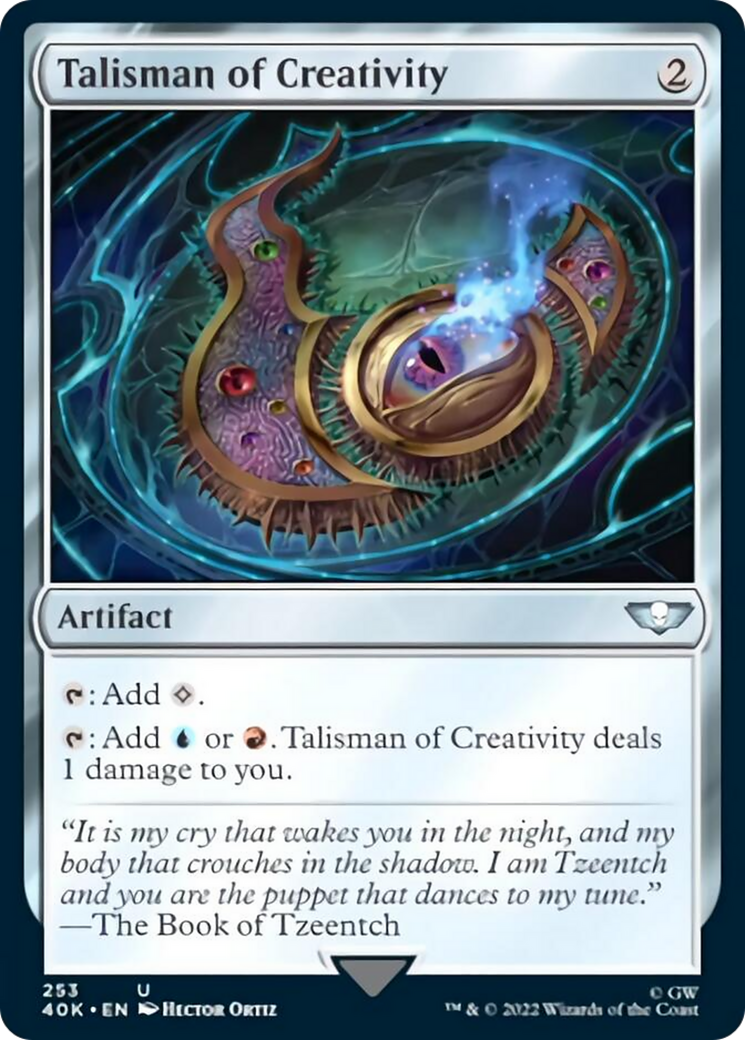 Talisman of Creativity [Universes Beyond: Warhammer 40,000] | Gear Gaming Bentonville