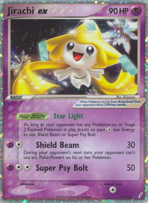 Jirachi ex (94/100) [EX: Crystal Guardians] | Gear Gaming Bentonville