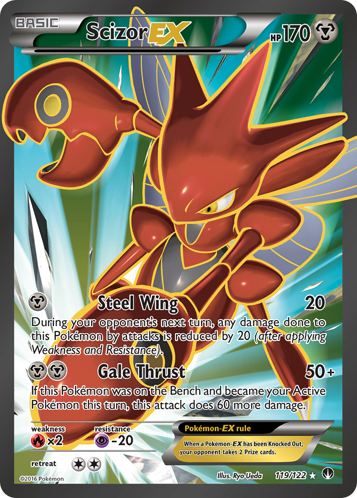 Scizor EX (119/122) [XY: BREAKpoint] | Gear Gaming Bentonville