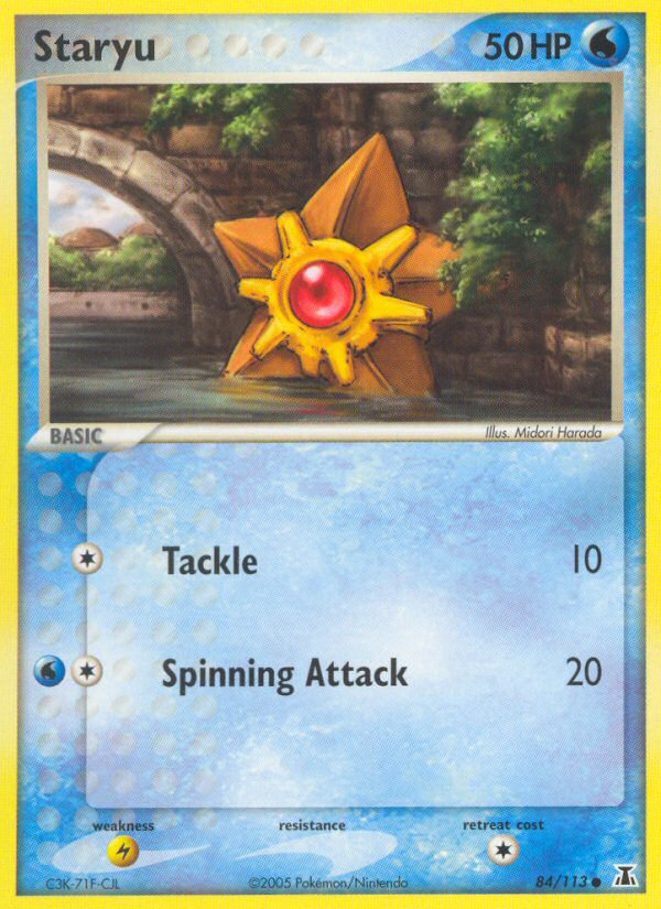 Staryu (84/113) [EX: Delta Species] | Gear Gaming Bentonville