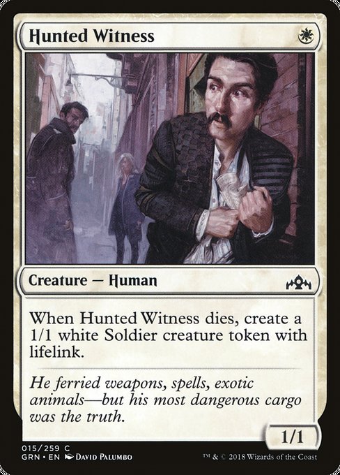 Hunted Witness [Guilds of Ravnica] | Gear Gaming Bentonville