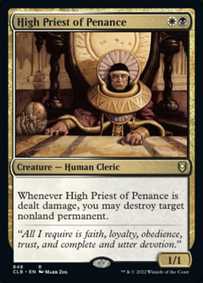 High Priest of Penance [Commander Legends: Battle for Baldur's Gate] | Gear Gaming Bentonville