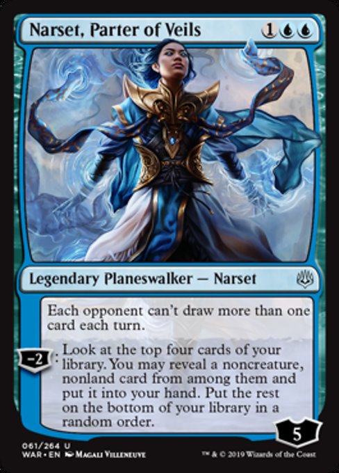 Narset, Parter of Veils [War of the Spark] | Gear Gaming Bentonville