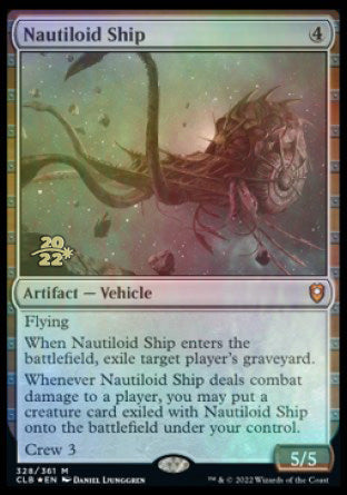 Nautiloid Ship [Commander Legends: Battle for Baldur's Gate Prerelease Promos] | Gear Gaming Bentonville