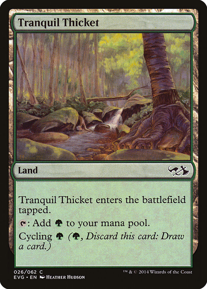 Tranquil Thicket (Elves vs. Goblins) [Duel Decks Anthology] | Gear Gaming Bentonville