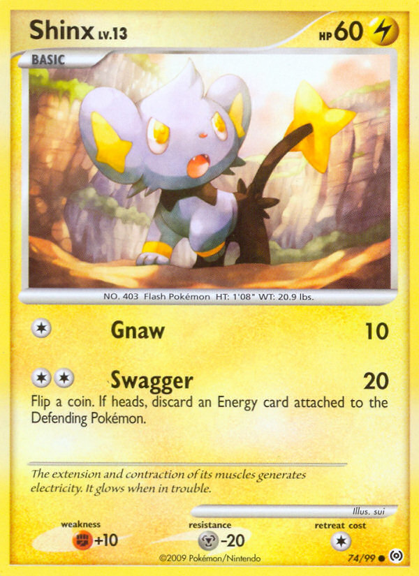 Shinx (74/99) [Platinum: Arceus] | Gear Gaming Bentonville