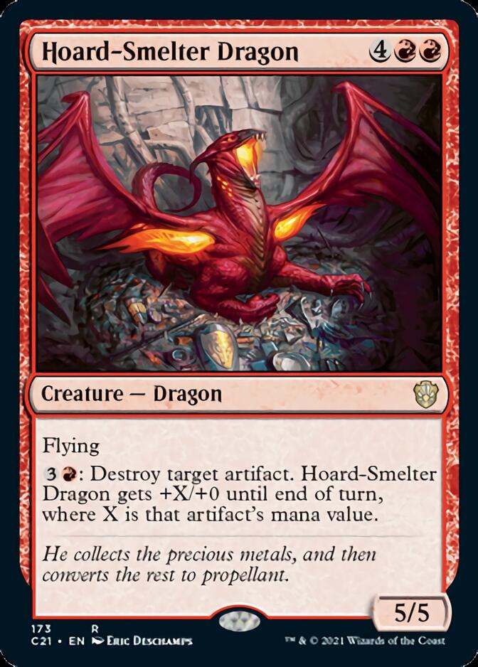 Hoard-Smelter Dragon [Commander 2021] | Gear Gaming Bentonville