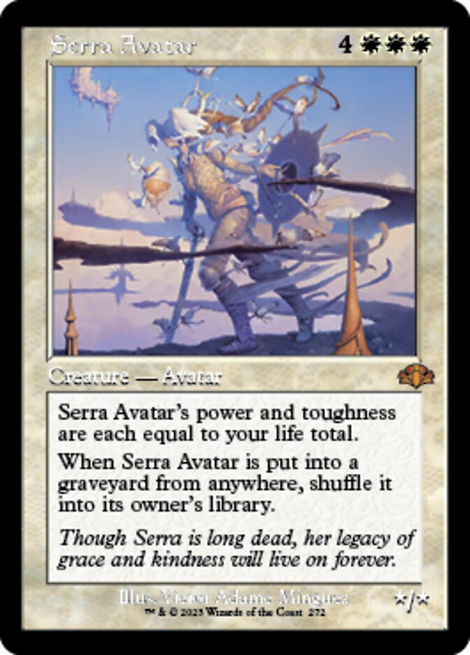 Serra Avatar (Retro) [Dominaria Remastered] | Gear Gaming Bentonville