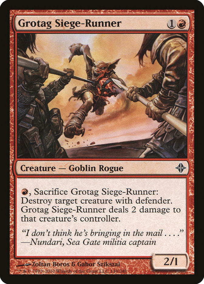 Grotag Siege-Runner [Rise of the Eldrazi] | Gear Gaming Bentonville