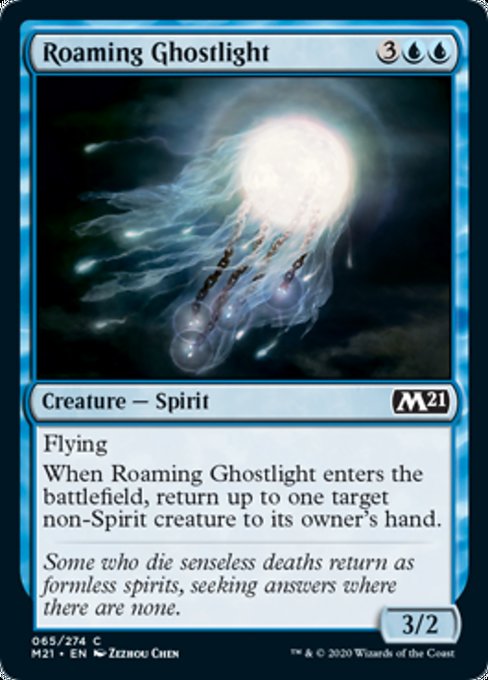 Roaming Ghostlight [Core Set 2021] | Gear Gaming Bentonville