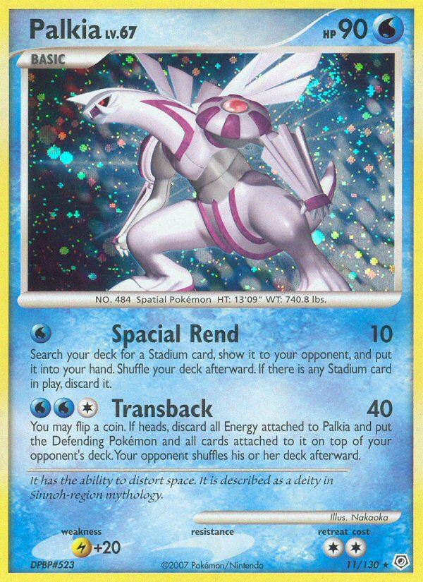 Palkia (11/130) [Diamond & Pearl: Base Set] | Gear Gaming Bentonville