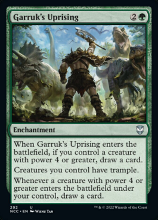 Garruk's Uprising [Streets of New Capenna Commander] | Gear Gaming Bentonville