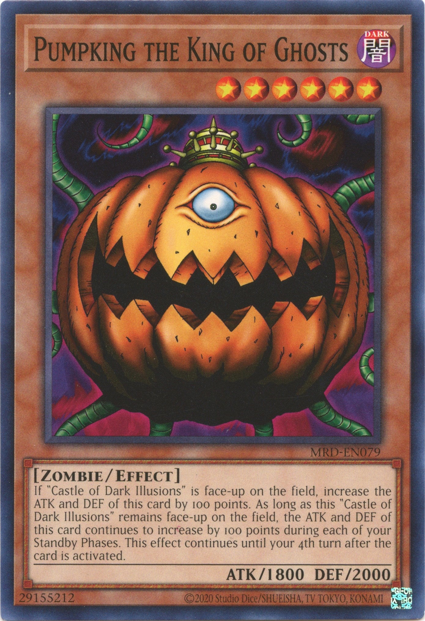 Pumpking the King of Ghosts (25th Anniversary) [MRD-EN079] Common | Gear Gaming Bentonville