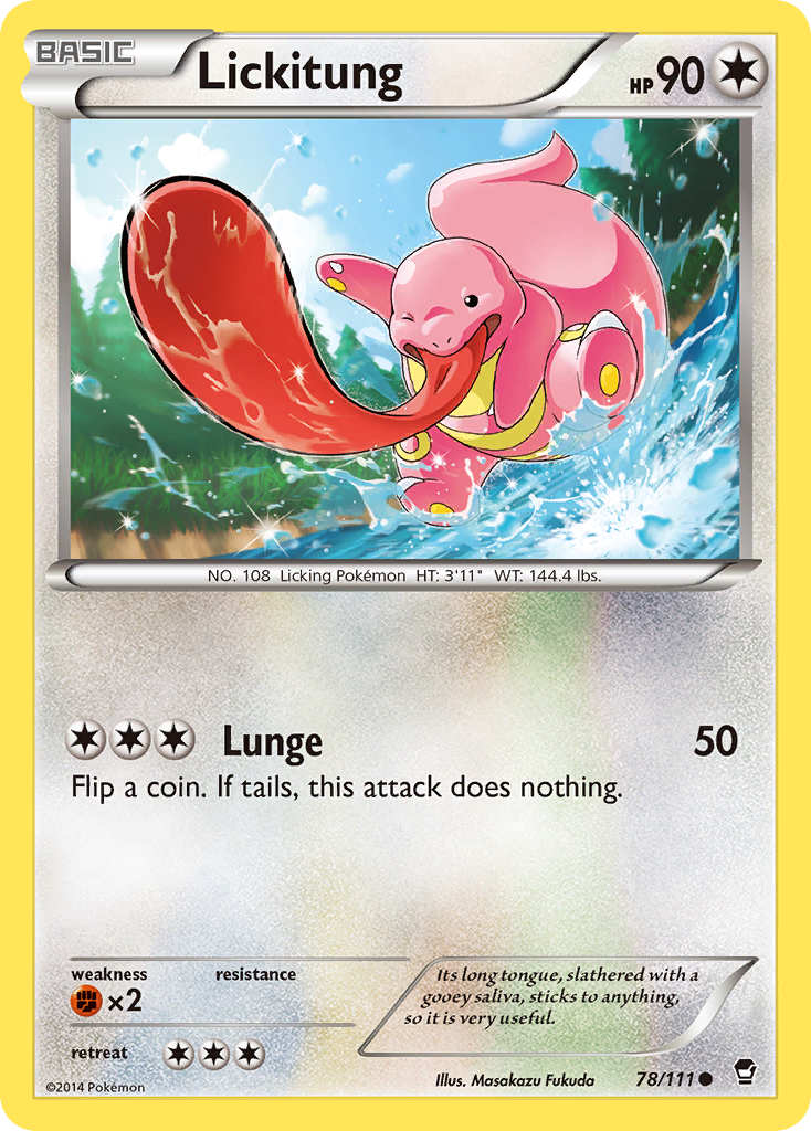 Lickitung (78/111) [XY: Furious Fists] | Gear Gaming Bentonville