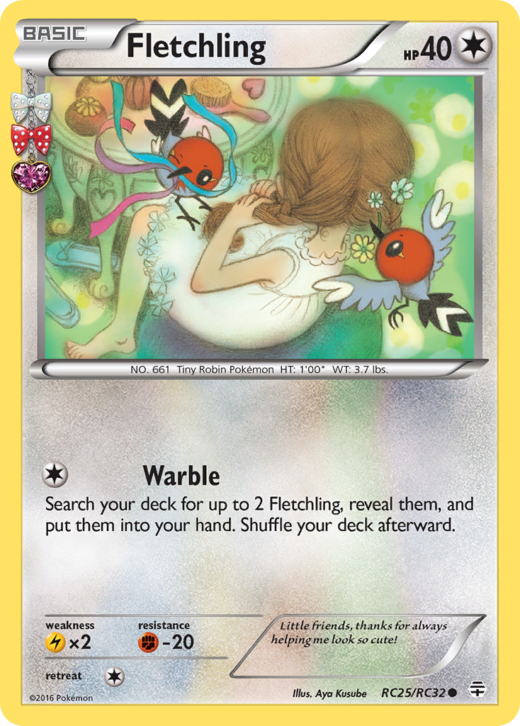 Fletchling (RC25/RC32) [XY: Generations] | Gear Gaming Bentonville