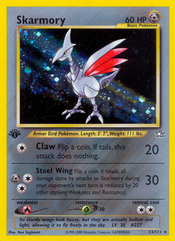 Skarmory (13/111) [Neo Genesis 1st Edition] | Gear Gaming Bentonville