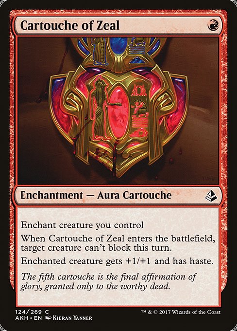 Cartouche of Zeal [Amonkhet] | Gear Gaming Bentonville