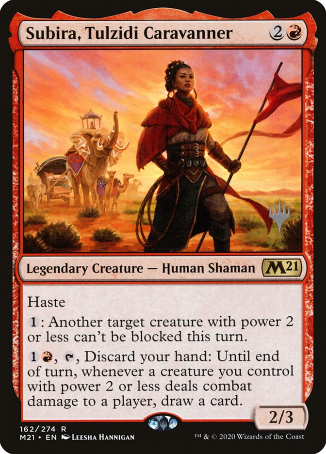 Subira, Tulzidi Caravanner (Promo Pack) [Core Set 2021 Promos] | Gear Gaming Bentonville