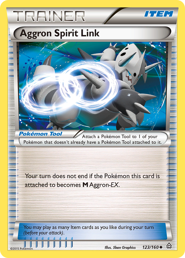 Aggron Spirit Link (123/160) [XY: Primal Clash] | Gear Gaming Bentonville