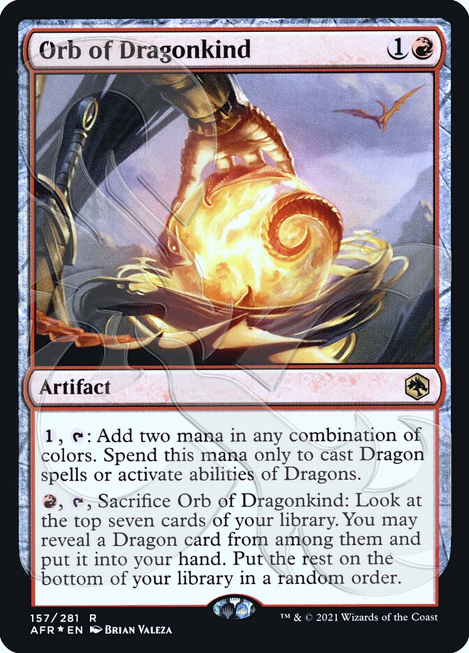 Orb of Dragonkind (Ampersand Promo) [Dungeons & Dragons: Adventures in the Forgotten Realms Promos] | Gear Gaming Bentonville