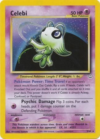 Celebi (3/64) [Neo Revelation Unlimited] | Gear Gaming Bentonville