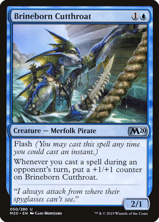 Brineborn Cutthroat [Core Set 2020] | Gear Gaming Bentonville