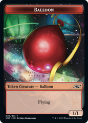 Teddy Bear // Balloon Double-sided Token [Unfinity Tokens] | Gear Gaming Bentonville