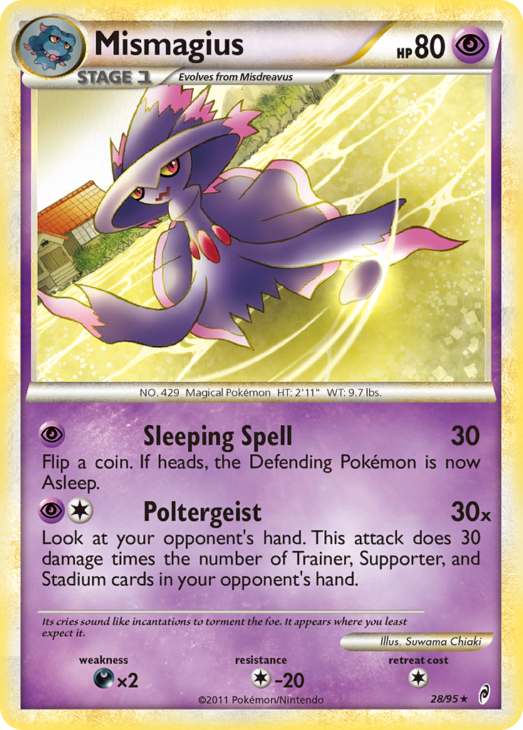 Mismagius (28/95) [HeartGold & SoulSilver: Call of Legends] | Gear Gaming Bentonville