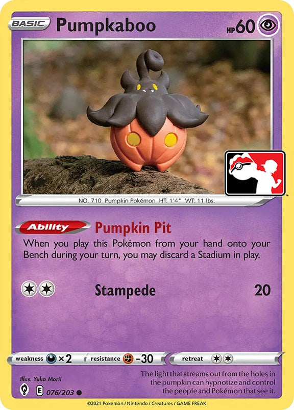 Pumpkaboo (076/203) [Prize Pack Series One] | Gear Gaming Bentonville