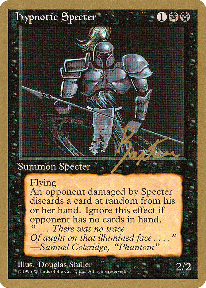 Hypnotic Specter (George Baxter) [Pro Tour Collector Set] | Gear Gaming Bentonville