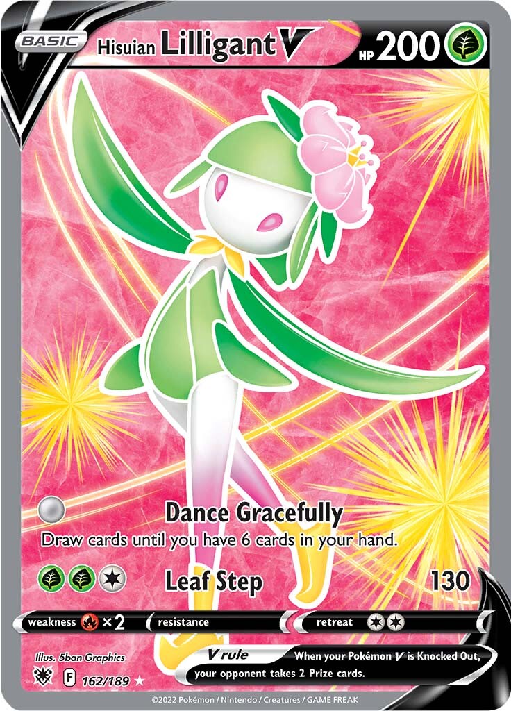 Hisuian Lilligant V (162/189) [Sword & Shield: Astral Radiance] | Gear Gaming Bentonville